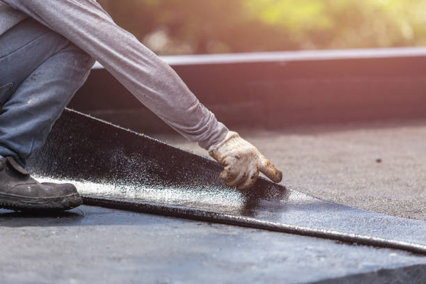 Professional Emergency Waterproofing technician working in Ransomville, NY